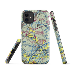 Heritage Field (PTW) VFR Sectional  Tough iPhone Case