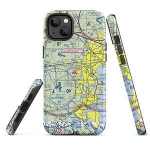 Herlong Airport (HEG) VFR Sectional  Tough iPhone Case