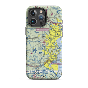 Herlong Airport (HEG) VFR Sectional  Tough iPhone Case