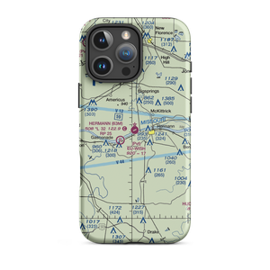 Hermann Municipal Airport (63M) VFR Sectional  Tough iPhone Case