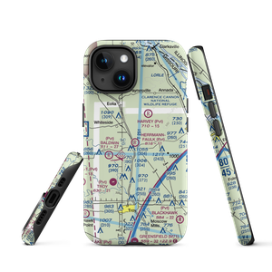 Hermann-Faulk Airfield (54MO) VFR Sectional  Tough iPhone Case