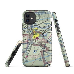 Hermiston Municipal Airport (HRI) VFR Sectional  Tough iPhone Case