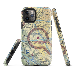 Hermitage Airport (45CN) VFR Sectional  Tough iPhone Case