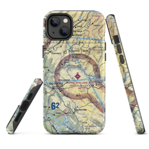 Hermitage Airport (45CN) VFR Sectional  Tough iPhone Case