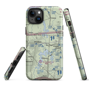 Hermitage Lions Heliport (3M1) VFR Sectional  Tough iPhone Case