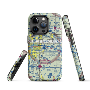 Hernando County Airport (BKV) VFR Sectional  Tough iPhone Case