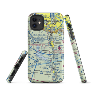 Hernando Village Airpark, Inc Airport (H75) VFR Sectional  Tough iPhone Case