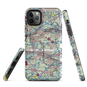 Herr Brothers Airport (NJ95) VFR Sectional  Tough iPhone Case