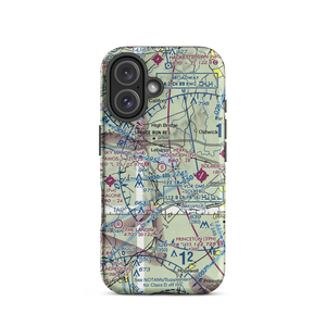 Herr Mountain Airport (5NJ2) VFR Sectional  Tough iPhone Case
