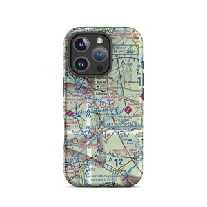 Herr Mountain Airport (5NJ2) VFR Sectional  Tough iPhone Case