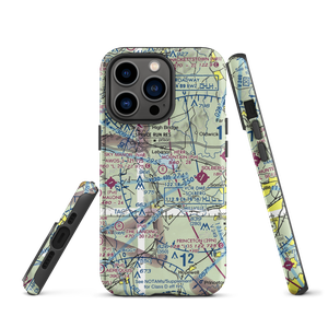 Herr Mountain Airport (5NJ2) VFR Sectional  Tough iPhone Case