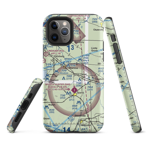 Herschel Hunter Airport (3LL1) VFR Sectional  Tough iPhone Case