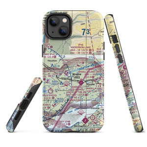 Hess Airport (7AK8) VFR Sectional  Tough iPhone Case