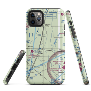 Hess Strip (AR50) VFR Sectional  Tough iPhone Case