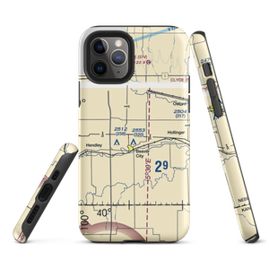 Hewetts Airport (US-0262) VFR Sectional  Tough iPhone Case