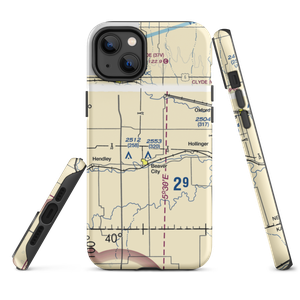 Hewetts Airport (US-0262) VFR Sectional  Tough iPhone Case