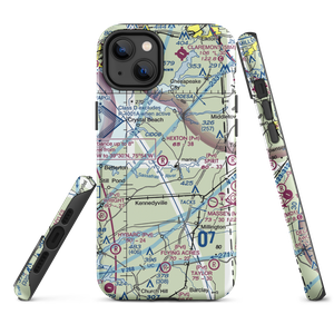 Hexton Farms Airport (MD93) VFR Sectional  Tough iPhone Case