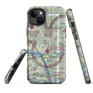 Hexum Flight Park Ultralightport (WS30) VFR Sectional  Tough iPhone Case