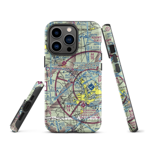 Hi-Vu Airport (PA65) VFR Sectional  Tough iPhone Case