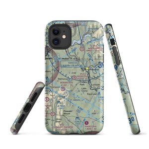 Hiawatha Airport (4PA6) VFR Sectional  Tough iPhone Case