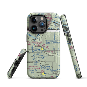 Hiawatha Municipal Airport (K87) VFR Sectional  Tough iPhone Case