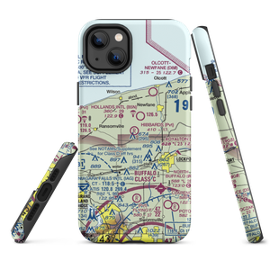 Hibbard's Airport (99NY) VFR Sectional  Tough iPhone Case