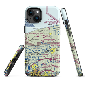 Hibbard's Airport (99NY) VFR Sectional  Tough iPhone Case