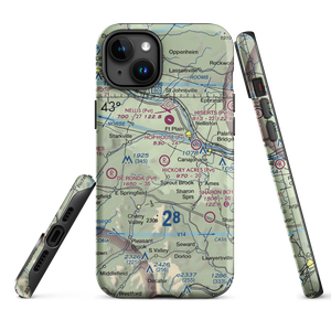 Hickory Acres Airport (NY88) VFR Sectional  Tough iPhone Case