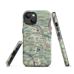 Hickory Acres Airport (NY88) VFR Sectional  Tough iPhone Case