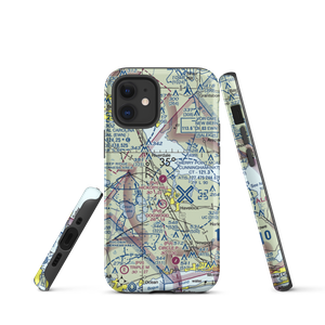 Hickory Hill Airport (62NC) VFR Sectional  Tough iPhone Case
