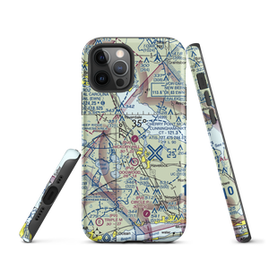 Hickory Hill Airport (62NC) VFR Sectional  Tough iPhone Case