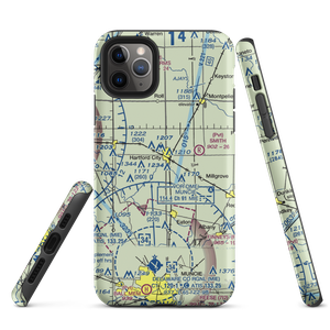 Hickory Hills Airport (II67) VFR Sectional  Tough iPhone Case