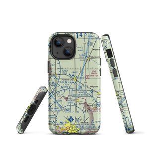 Hickory Hills Airport (II67) VFR Sectional  Tough iPhone Case