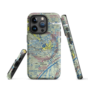 Hickory Regional Airport (HKY) VFR Sectional  Tough iPhone Case