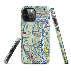 Hickory Tree Farm Airport (VA79) VFR Sectional  Tough iPhone Case