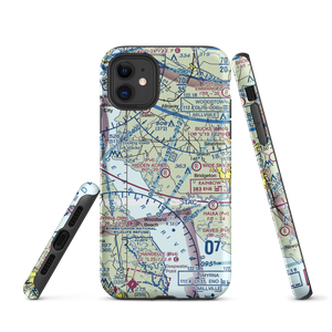 Hidden Acres Farm Airport (NJ84) VFR Sectional  Tough iPhone Case