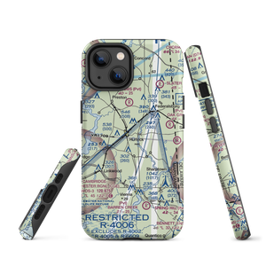 Hidden Hills Airport (3MD5) VFR Sectional  Tough iPhone Case