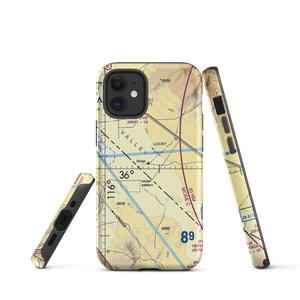 Hidden Hills Airport (L57) VFR Sectional  Tough iPhone Case