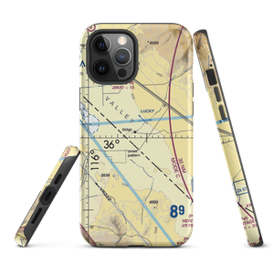 Hidden Hills Airport (L57) VFR Sectional  Tough iPhone Case