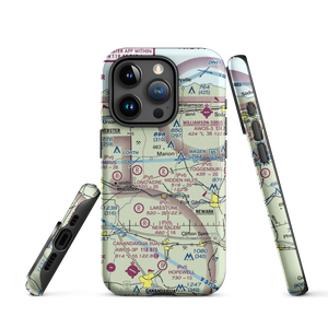 Hidden Hills Ranch Airport (NY33) VFR Sectional  Tough iPhone Case