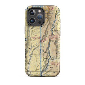 Hidden Lakes Airport (ID44) VFR Sectional  Tough iPhone Case