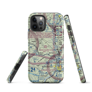 Hidden Quarry Airport (0OI9) VFR Sectional  Tough iPhone Case