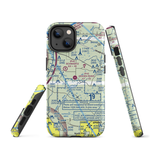 Hidden River Airport (22FA) VFR Sectional  Tough iPhone Case