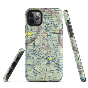 Hide-A-Way Hills Resort Airport (11OA) VFR Sectional  Tough iPhone Case