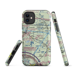 Higgins Airport (7WI2) VFR Sectional  Tough iPhone Case