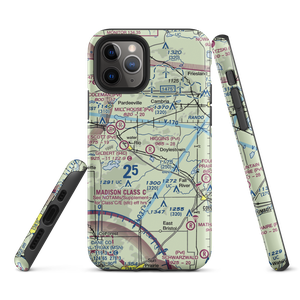 Higgins Airport (7WI2) VFR Sectional  Tough iPhone Case