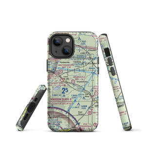 Higgins Airport (7WI2) VFR Sectional  Tough iPhone Case