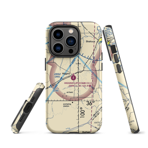 Higgins-Lipscomb County Airport (1X1) VFR Sectional  Tough iPhone Case