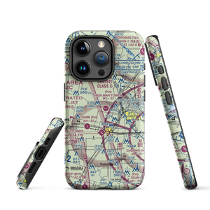 High Man Tower Airstrip (TE62) VFR Sectional  Tough iPhone Case