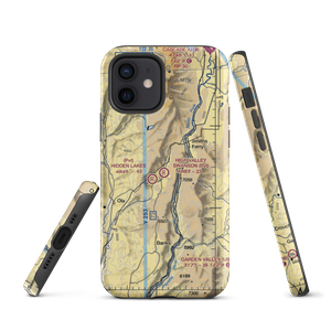 High Valley Swanson Airport (ID35) VFR Sectional  Tough iPhone Case